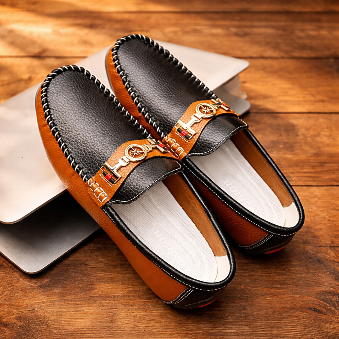 Modern Leather Loafers